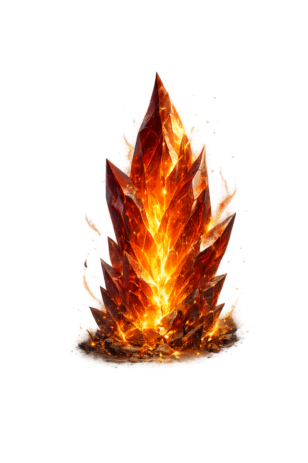 Fire crystal