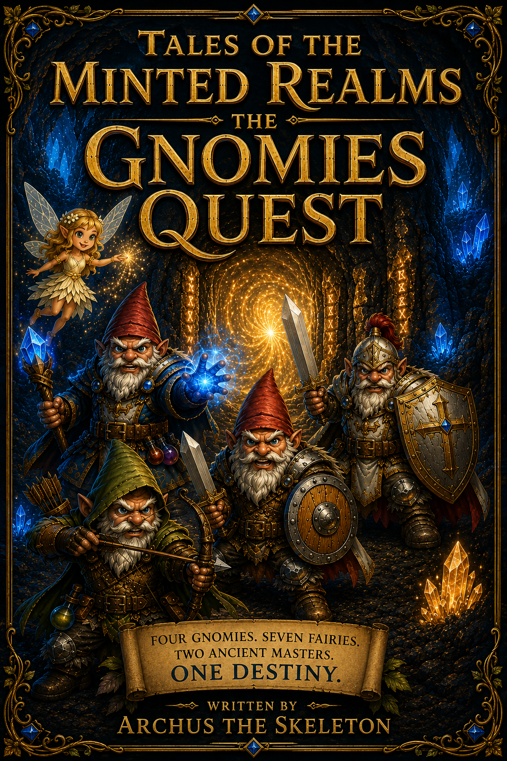 Tales of the Minted Realms: The Gnomies Quest book cover